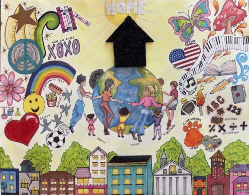 2024 What Home Means to Me Poster Contest Winner.