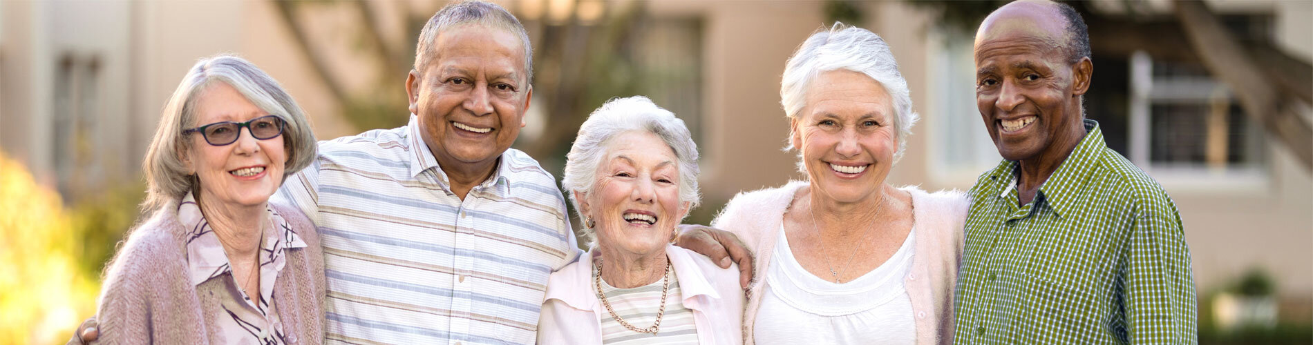 Group of Seniors smiling